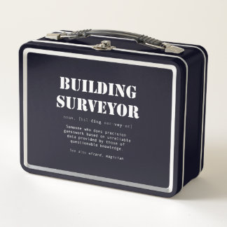 Lunch Box Définition du dictionnaire Funny Building Surveyor