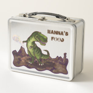 Lunch Box Dégagez T-Rex personnalisé Luchbox