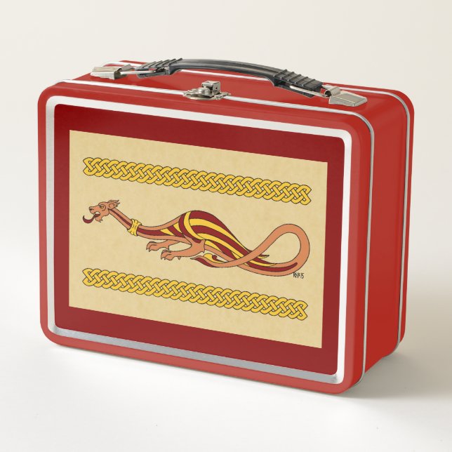 Lunch Box Design Dragon Médiéval 2015 (Devant)