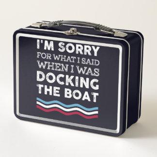 Lunch Box Désolé Pour Ce Que J'Ai Dit Quand J'Abarquais Le B