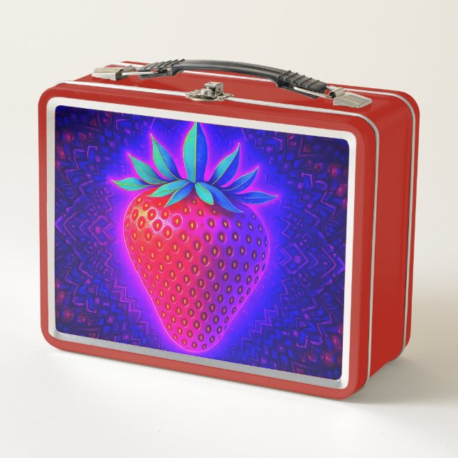 LUNCH BOX DESSERTS AMUSANTS (FRAISE) (Devant)
