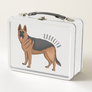 Lunch Box dessin de berger allemand