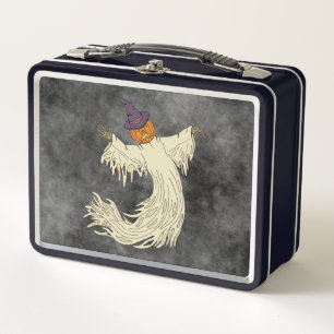 Lunch Box Dessin de Halloween Fantôme à Tête de Citrouille