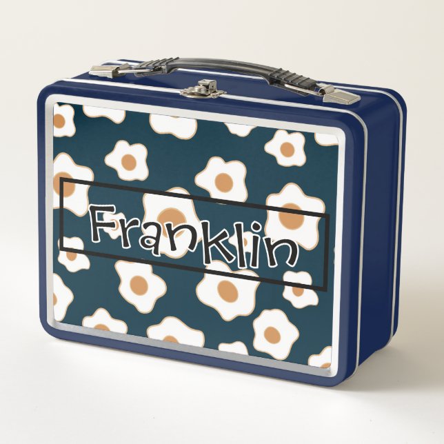 Lunch Box Dessin de nature I Nom personnalisé (Devant)