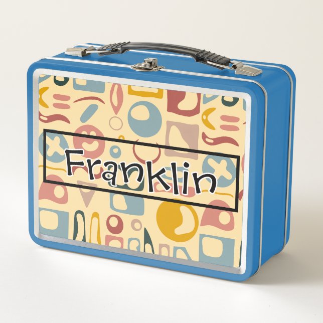 Lunch Box Dessin de nature I Nom personnalisé (Devant)