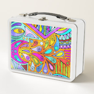 Lunch Box Dessiné à la main par EDDArt - Blah Blah Blah 1