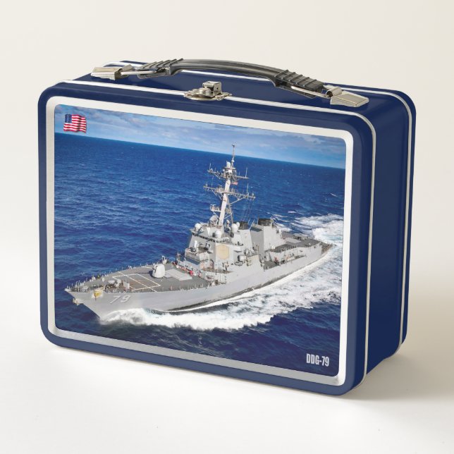 LUNCH BOX DÉTROYEUR DE MISSILES GUIDÉS - DDG (Devant)