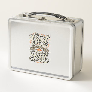 Lunch Box Dieu Est En Elle Elle Ne Tombera Pas Vintage Shirt