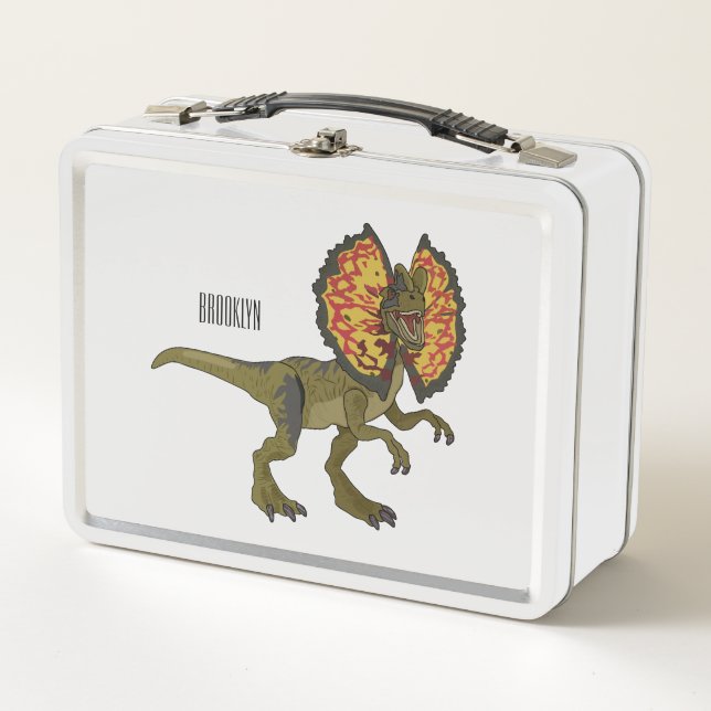 Lunch Box Dilophosaurus dessin animé