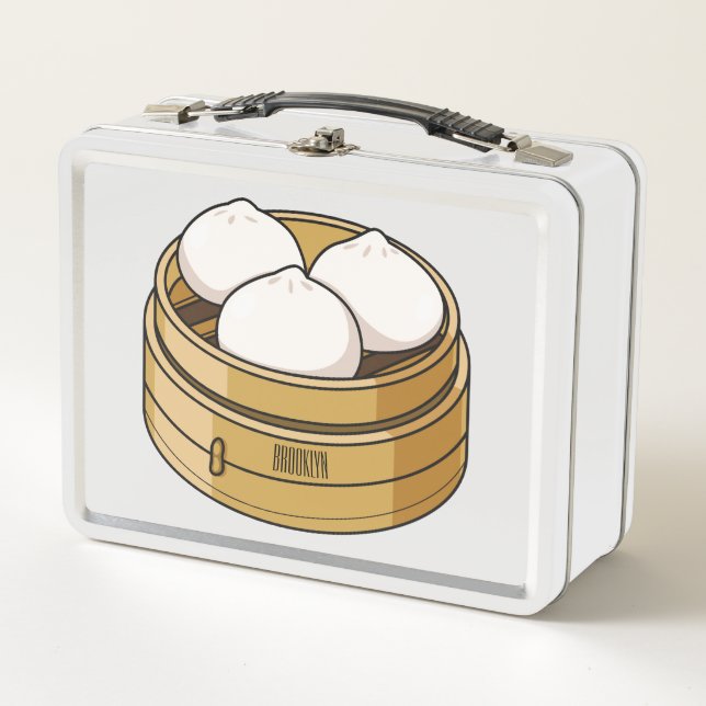 Lunch Box Dim sum dessin animé (Devant)