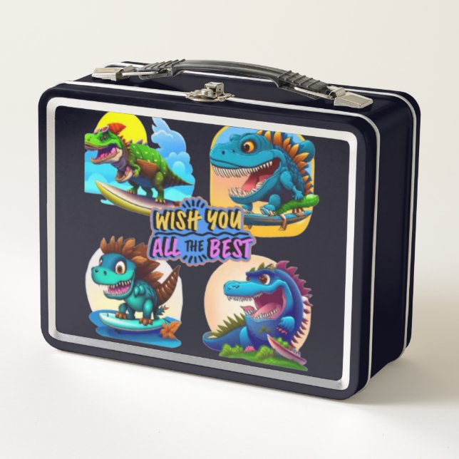 Lunch Box dinosaur  (Devant)