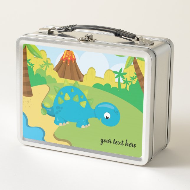 Lunch Box Dinosaure adorable (Devant)