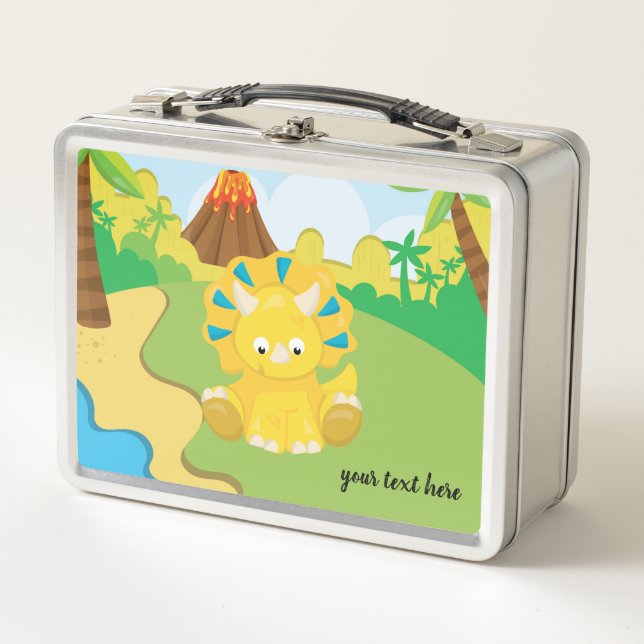 Lunch Box Dinosaure adorable (Devant)