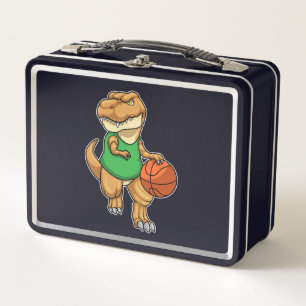 Lunch Box Dinosaure dans Sports avec basket-ball
