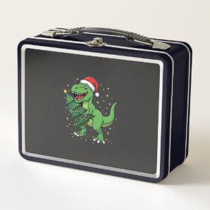Lunch Box Dinosaure de Noël Santa T Rex