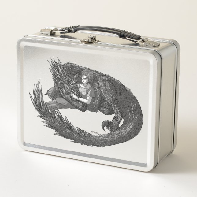 Lunch Box Dinosaure endormi (Devant)