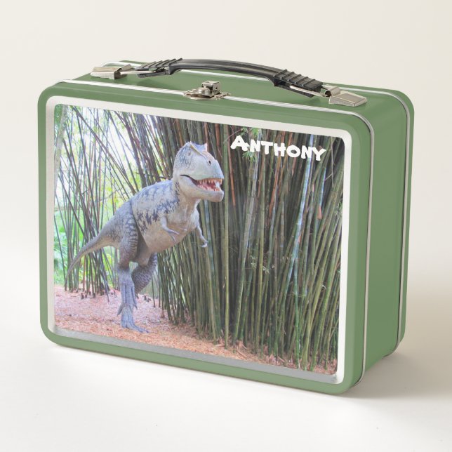 Lunch Box Dinosaure personnalisé - Daspletosaur  (Devant)