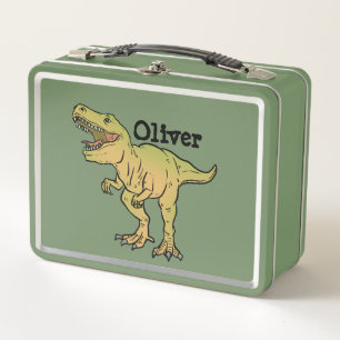 Lunch Box Dinosaure T-REX effrayant personnalisé