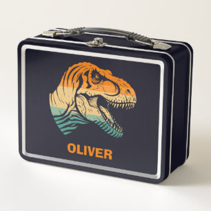 Lunch Box Dinosaure T-rex Rétro