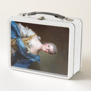 Lunch Box Divas de bubble gum avec Papillon Bleu