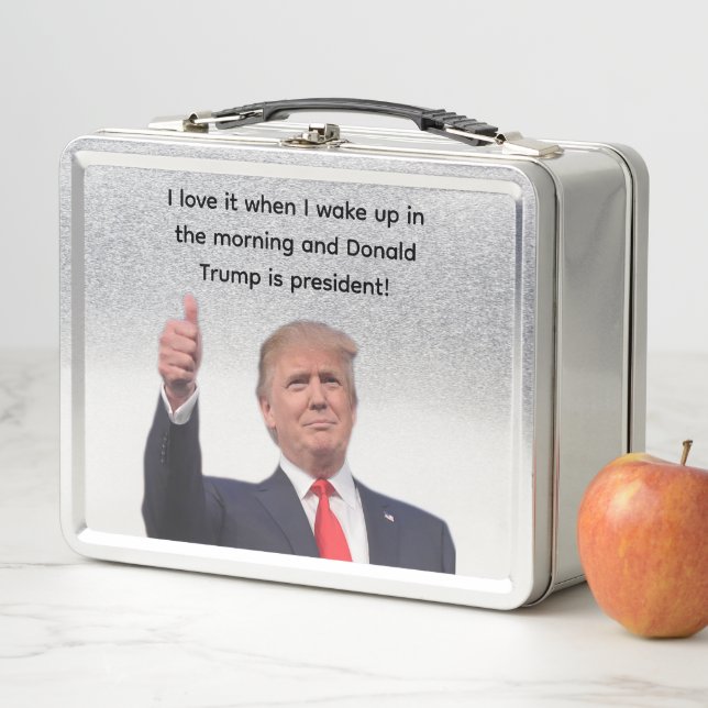 Lunch Box Donald Trump (En situation)