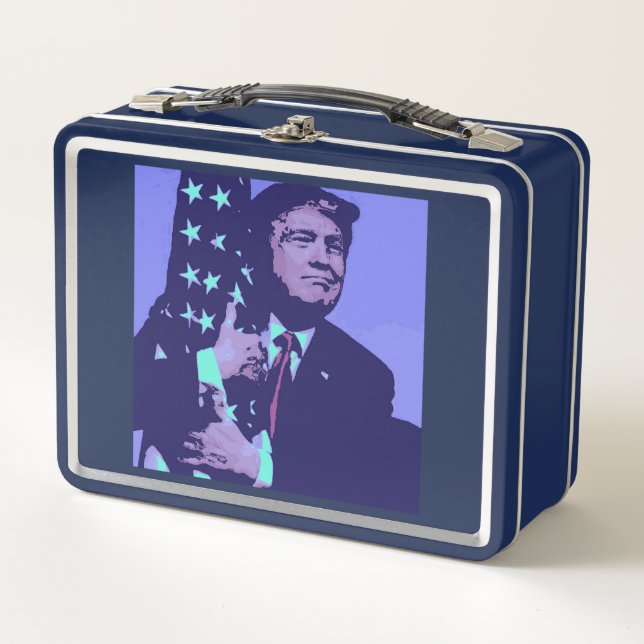Lunch Box Donald Trump Flag Hugger (Devant)