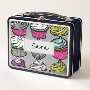 Lunch Box Douceurs personnalisées N' Traitements Cupcake Rep