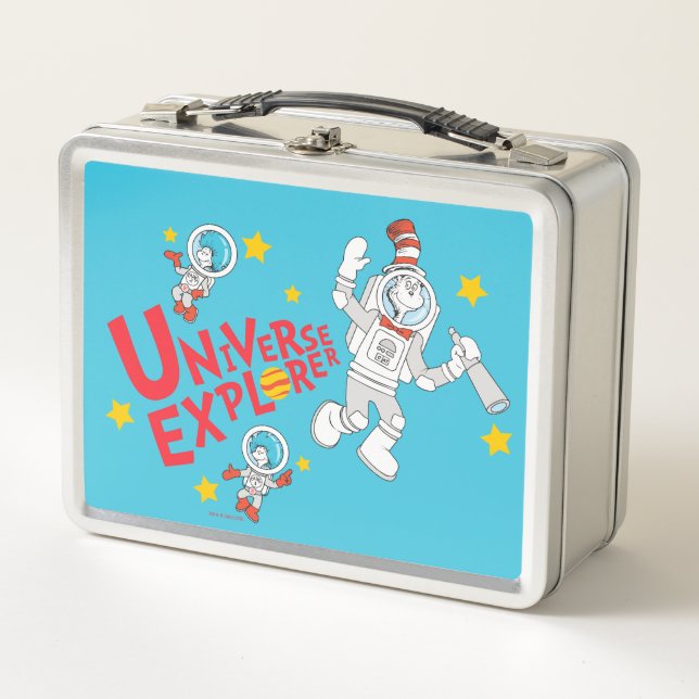 Lunch Box Dr Seuss | Chat dans l'Explorateur d'univers Casqu (Devant)