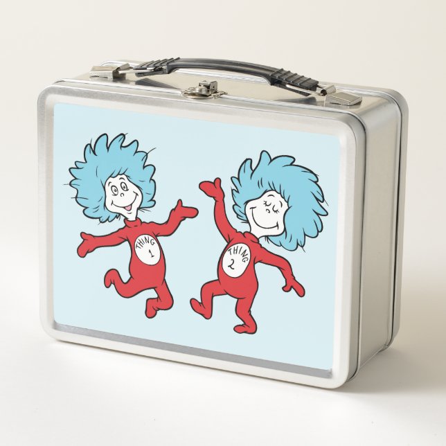 Lunch Box Dr. Seuss Chose 1 et Chose 2 Personnage (Devant)