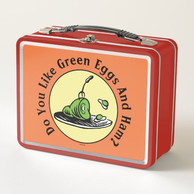 Lunch Box Dr. Seuss | Œufs verts et jambon Icône (Devant)