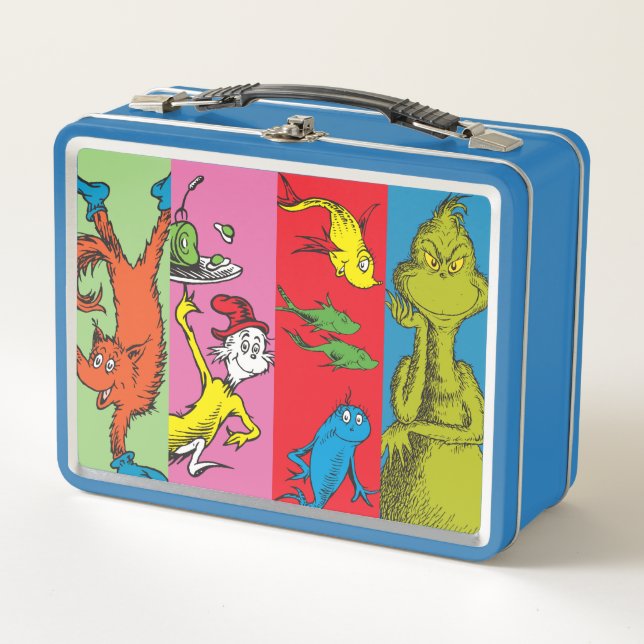 Lunch Box Dr Seuss | Tranche de caractères (Devant)