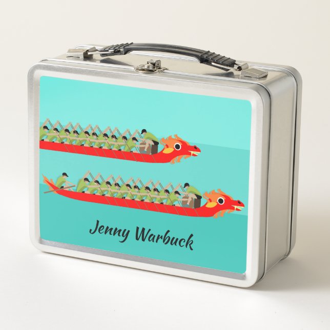 Lunch Box Dragon Boat Racing (Devant)