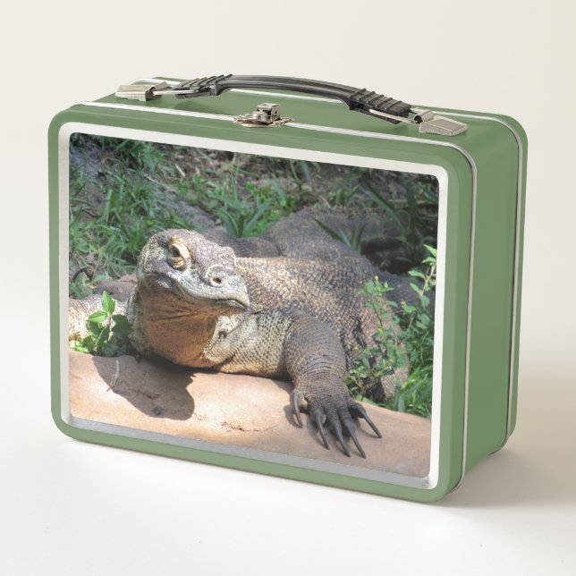 Lunch Box Dragon de Komodo - Animal sauvage - (Devant)