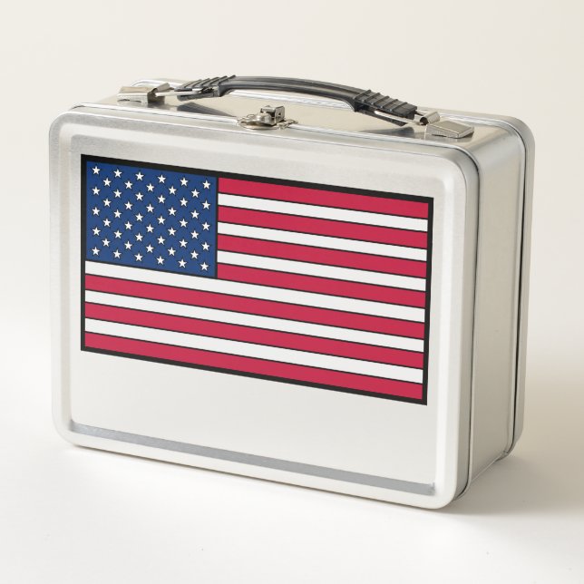 Lunch Box Drapeau américain (Devant)