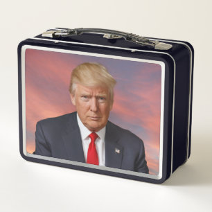 Lunch Box Drapeau américain Donald Trump