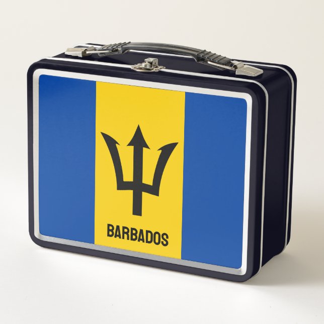 Lunch Box Drapeau Barbade (Devant)