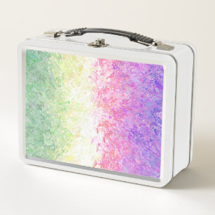 Lunch Box Drapeau de Fierté Genderdoe Abstrait Boho Trippy