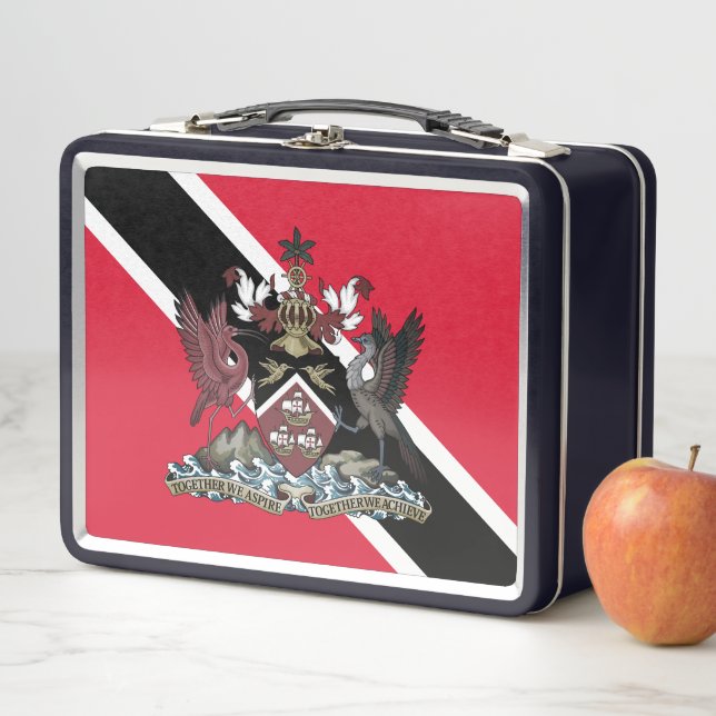 Lunch Box Drapeau de la République de Trinité-et-Tobago (En situation)