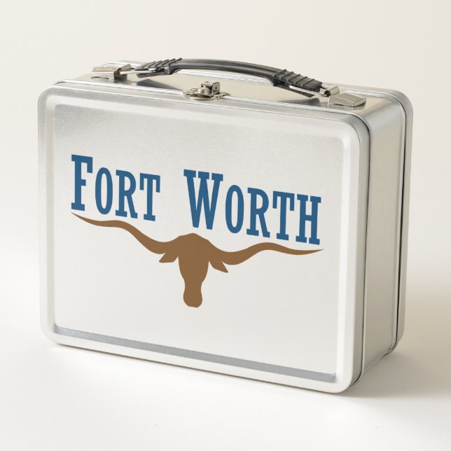 Lunch Box Drapeau de la ville de Fort Worth (Devant)