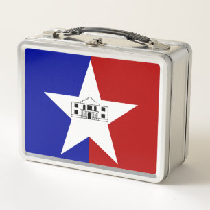 Lunch Box Drapeau de la ville de San Antonio