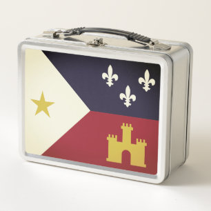 Lunch Box Drapeau de l'Acadiana, Louisiane