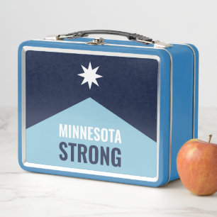 Lunch Box Drapeau de l'État rebelle du Minnesota