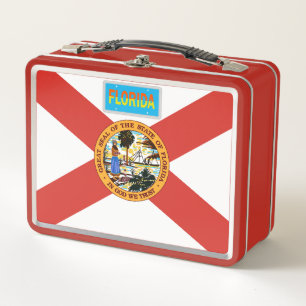 Lunch Box Drapeau d'État américain - Floride