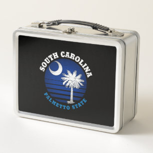 LUNCH BOX DRAPEAU D'ÉTAT DE PALMETTO DE CAROLINE SUD