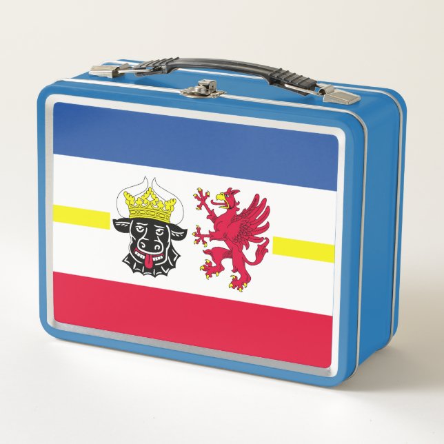 Lunch Box Drapeau du Mecklembourg-Poméranie occidentale Déje (Devant)