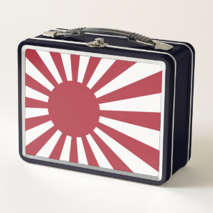 Lunch Box Drapeau du soleil levant impérial du Japon, Edo à