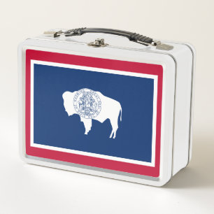 Lunch Box Drapeau du Wyoming