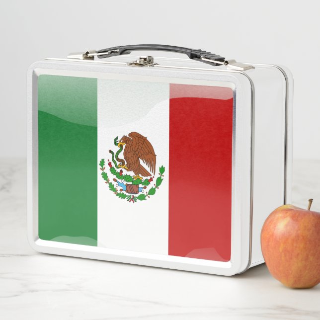 Lunch Box Drapeau mexicain (En situation)