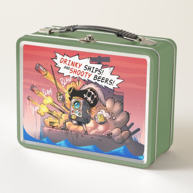 Lunch Box Drinky Ships (Version Art complet) (Devant)