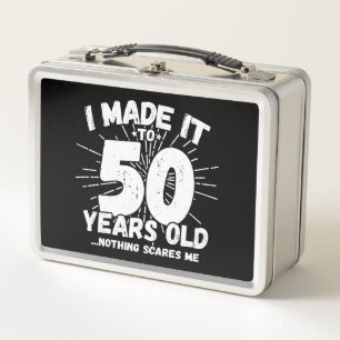 Lunch Box Drôle 50e Anniversaire Citation Sarcastique 50 ans